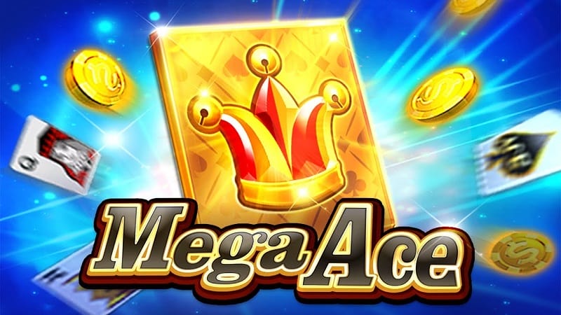 JOGO 3D Apresentando o jogo de caça-níqueis Mega Ace